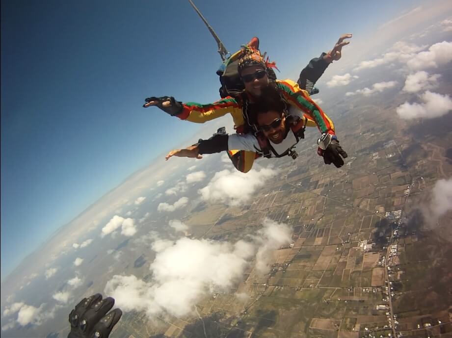 imagen experiencia mendoza argentina skydiving