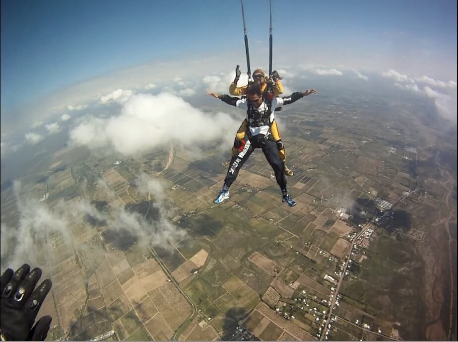 imagen experiencia mendoza argentina skydiving