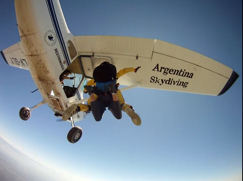 imagen salto mendoza argentina skydiving