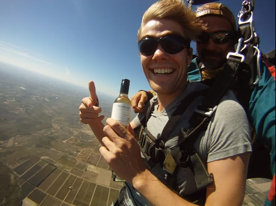 imagen experiencia mendoza argentina skydiving