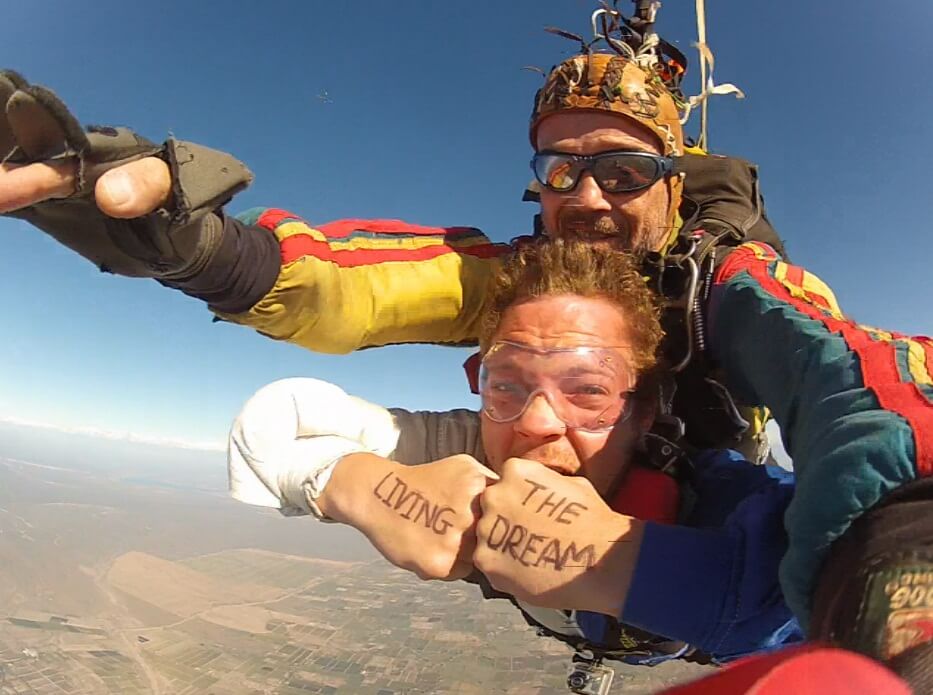 imagen experiencia mendoza argentina skydiving