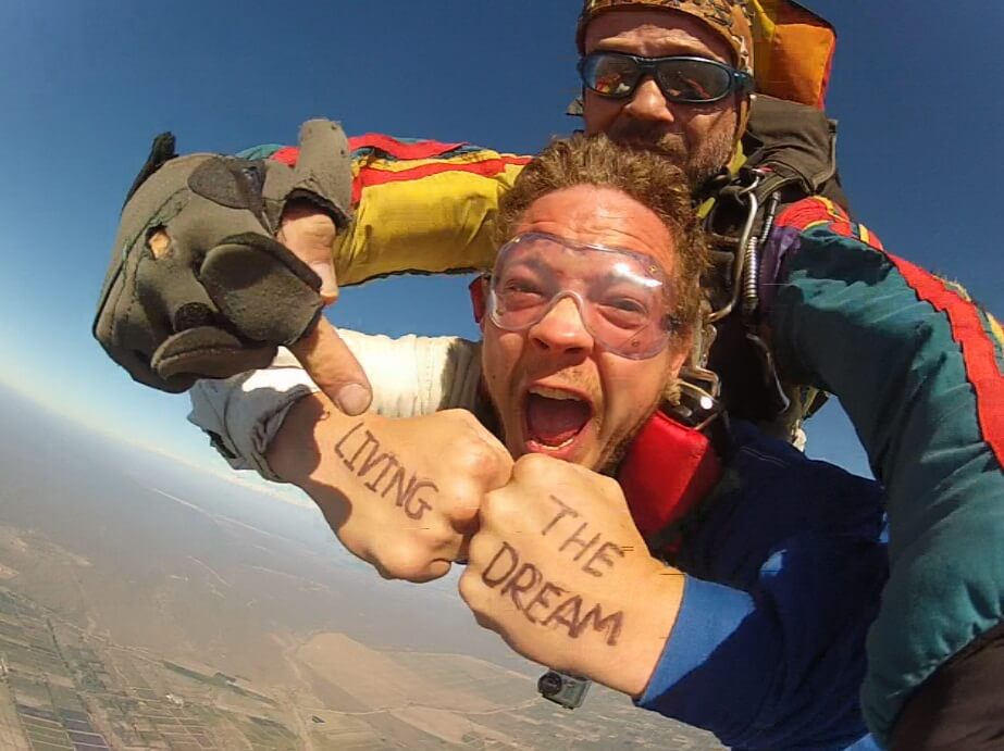 imagen salto mendoza argentina skydiving