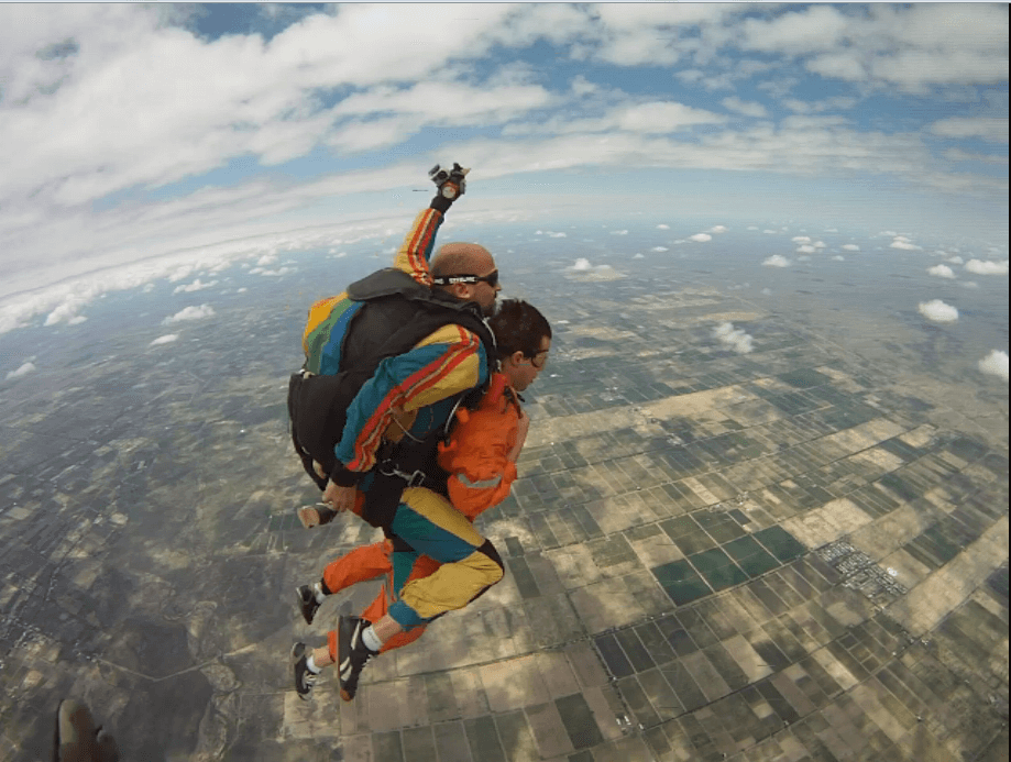 imagen salto mendoza argentina skydiving